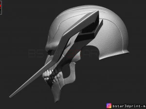 the whole hollow mask - kurosaki ichigo - bleach 3d print model 3d print model 3D Print Model