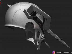 the whole hollow mask - kurosaki ichigo - bleach 3d print model 3d print model Modelo de impresión 3D