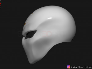 moon knight mask - marvel comic helmet 3d print model 3D Print Model