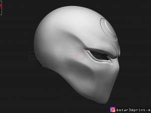 moon knight mask - marvel comic helmet 3d print model 3D Print Model