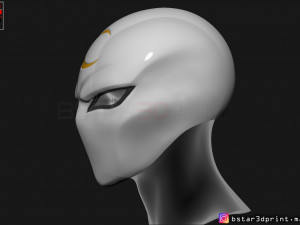 moon knight mask - marvel comic helmet 3d print model 3D Print Model