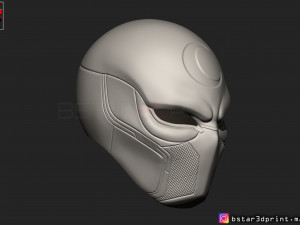 the moon knight helmet - marvel mask high quality 3d print model 3D Baskı Modeli