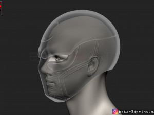 the moon knight helmet - marvel mask high quality 3d print model 3D Baskı Modeli