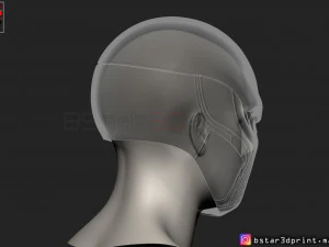 the moon knight helmet - marvel mask high quality 3d print model 3D Print Model