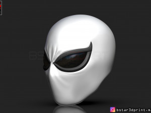 the agent venom mask - marvel helmet 3d print model 3D Принт Модель