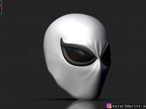 the agent venom mask - marvel helmet 3d print model 3D Принт Модель