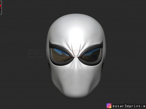 the agent venom mask - marvel helmet 3d print model 3D Принт Модель