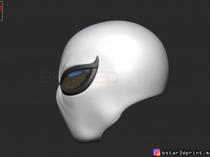the agent venom mask - marvel helmet 3d print model 3D Принт Модель