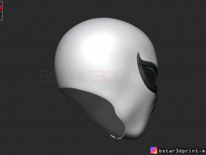 the agent venom mask - marvel helmet 3d print model 3D Принт Модель