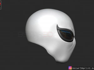 the agent venom mask - marvel helmet 3d print model 3D Print Model