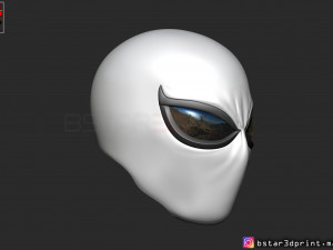 the agent venom mask - marvel helmet 3d print model 3D Принт Модель