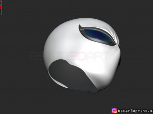 the agent venom mask - marvel helmet 3d print model 3D Принт Модель