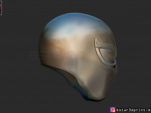 the agent venom mask - marvel helmet 3d print model 3D Принт Модель