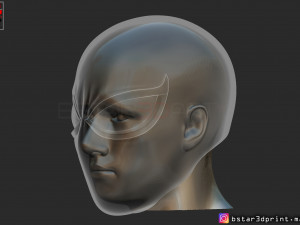 the agent venom mask - marvel helmet 3d print model 3D Принт Модель