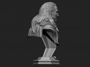 loki bust 2 heads - marvel - avenger - infinity war 3d print model 3D Print Model