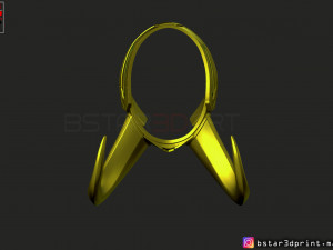 loki helmet - avenger marvel 3d print model Modèles 3D en vedette