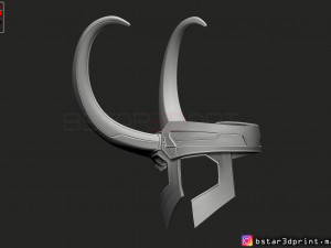 loki helmet - avenger marvel 3d print model Modèles 3D en vedette