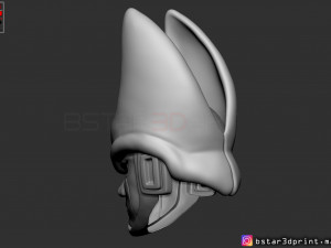 cell mask -dragon ball z cosplay or custom figure 3d print model 3Dプリントモデル