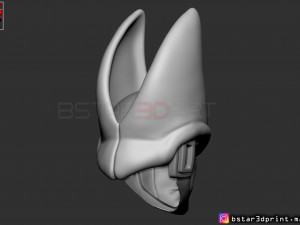 cell mask -dragon ball z cosplay or custom figure 3d print model 3Dプリントモデル