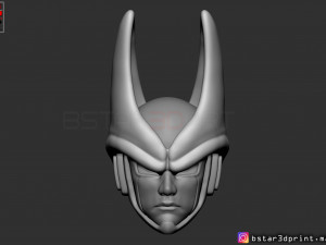 cell mask -dragon ball z cosplay or custom figure 3d print model 3Dプリントモデル