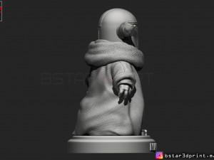 yoda baby with mandalorian helmet high quality 3d print model Modelo de impresión 3D