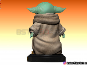 yoda baby - mandalorian star wars - high quality 3D प्रिंट मॉडल