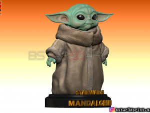 yoda baby - mandalorian star wars - high quality 3D प्रिंट मॉडल