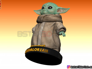 yoda baby - mandalorian star wars - high quality 3D प्रिंट मॉडल