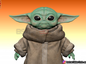 yoda baby - mandalorian star wars - high quality 3D प्रिंट मॉडल