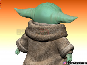 yoda baby - mandalorian star wars - high quality 3D प्रिंट मॉडल