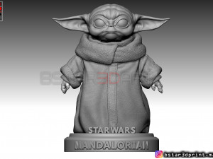 yoda baby - mandalorian star wars - high quality 3D प्रिंट मॉडल