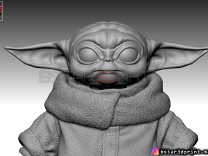 yoda baby - mandalorian star wars - high quality 3D प्रिंट मॉडल