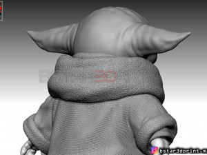 yoda baby - mandalorian star wars - high quality 3D प्रिंट मॉडल