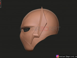 godspeed mask - flash god season 6 - flash cosplay helmet 3d print model Modèles 3D en vedette