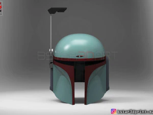 helm boba fett - helm jam tangan kematian mandalorian model cetak 3d Model Cetak 3D