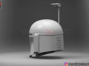 boba fett helmet - mandalorian death watch hemet 3d print model 3D Print Model