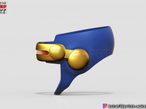 cyclops x-men helmet - marvel comic cosplay 3d print model 3D-Druckmodell