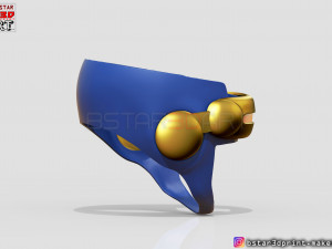 cyclops x-men helmet - marvel comic cosplay 3d print model 3D-Druckmodell