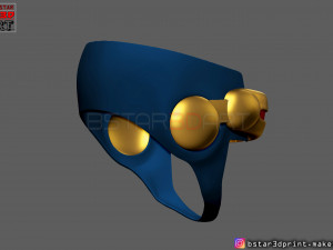 cyclops x-men helmet - marvel comic cosplay 3d print model 3D-Druckmodell