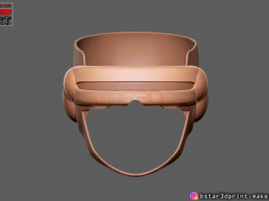 cyclops x-men helmet - marvel comic cosplay 3d print model 3D-Druckmodell