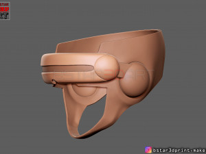 cyclops x-men helmet - marvel comic cosplay 3d print model 3D-Druckmodell