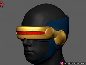 cyclops x-men helmet - marvel comic cosplay 3d print model 3D Print Model