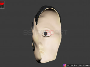 money heist mask - la casa de papel season 4 - mask for cosplay Model do druku 3D