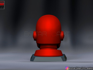 ironman classic helmet - wearable with standbase - marvel comic 3d print model 3Dプリントモデル