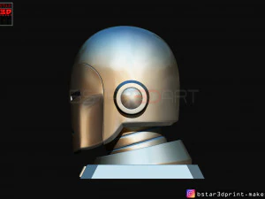 ironman classic helmet - wearable with standbase - marvel comic 3d print model 3D Print Model