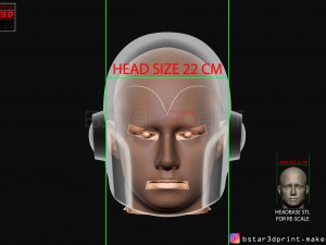 ironman classic helmet - wearable with standbase - marvel comic 3d print model 3Dプリントモデル