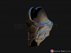 batman chest armor - batman 2021 - robert pattinson 3d print model 3D Print Model