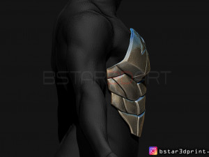batman chest armor - batman 2021 - robert pattinson 3d print model Modello di stampa 3D