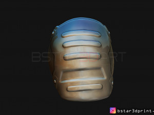 pauldron armor -batman shoulder armor 2021 - robert pattinson 3d print model Modello di stampa 3D