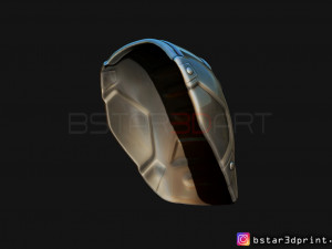 pauldron armor -batman shoulder armor 2021 - robert pattinson 3d print model Modello di stampa 3D